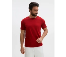 Футболка унисекс Regent 150, вишнево-красная