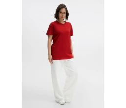 Футболка унисекс Regent 150, вишнево-красная