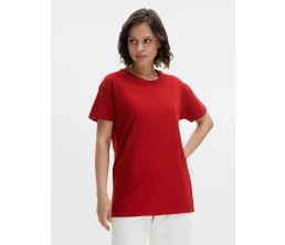 Футболка унисекс Regent 150, вишнево-красная