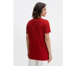 Футболка унисекс Regent 150, вишнево-красная