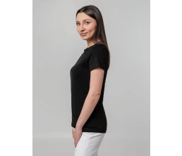 Футболка женская T-bolka Stretch Lady, черная