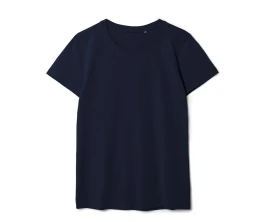 Футболка женская T-bolka Stretch Lady, темно-синяя (navy)