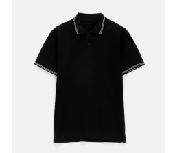 Рубашка поло Virma Stripes, черная