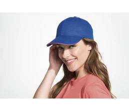 Бейсболка Buffalo, серая с оранжевым