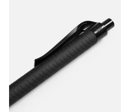 Ручка шариковая Prodir QS03 PRP Tyre Soft Touch, черная