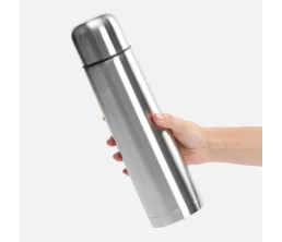 Термос Plain 1000, серебристый