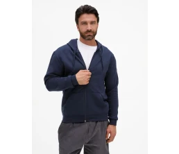 Толстовка унисекс Stone, темно-синяя