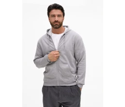 Толстовка унисекс Stone, серый меланж