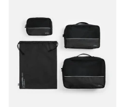 Дорожный набор сумок noJumble 4 в 1, черный