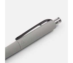 Ручка шариковая Prodir DS8 PRR-T Soft Touch, серая