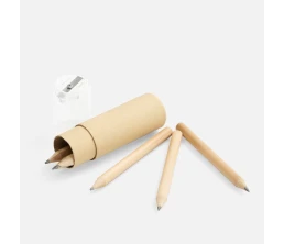 Набор карандашей Pencilvania Office с точилкой, прозрачный