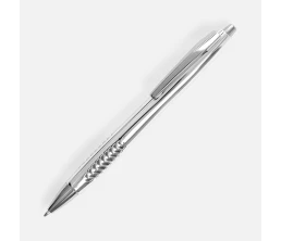 Ручка шариковая Barracuda, серебристая