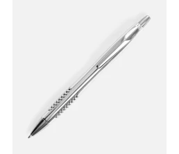 Ручка шариковая Barracuda, серебристая