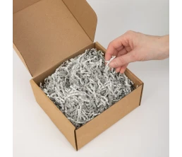 Бумажный наполнитель Chip, серый