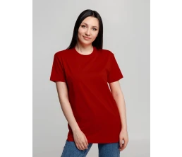 Футболка унисекс T-Bolka 160, темно-красная