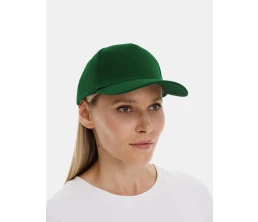 Бейсболка Long Beach, темно-зеленая