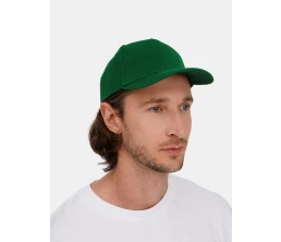 Бейсболка Long Beach, темно-зеленая