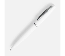 Ручка шариковая Bolt Soft Touch, белая