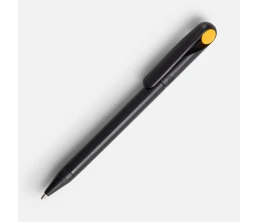 Ручка шариковая Prodir DS1 TMM Dot, черная с желтым