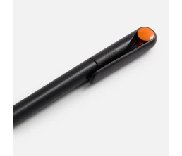 Ручка шариковая Prodir DS1 TMM Dot, черная с оранжевым