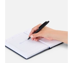 Ручка шариковая Prodir DS5 TRR-P Soft Touch, черная