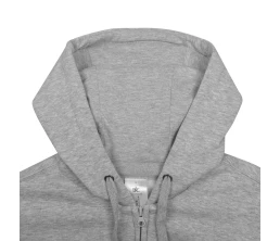 Толстовка мужская Hooded Full Zip серый меланж