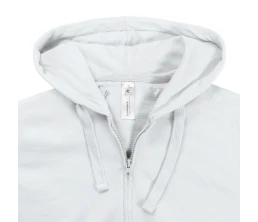 Толстовка женская Hooded Full Zip белая