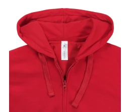 Толстовка женская Hooded Full Zip красная