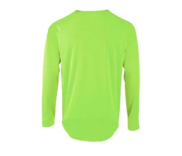 Футболка с длинным рукавом Sporty LSL Men, неоново-зеленая