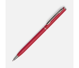 Ручка шариковая Hotel Chrome, ver.2, матовая темно-красная