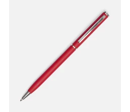 Ручка шариковая Hotel Chrome, ver.2, матовая темно-красная