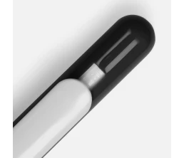 Ручка шариковая Swiper, черная с белым