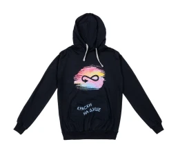 Толстовка с капюшоном Unit Kirenga, черная