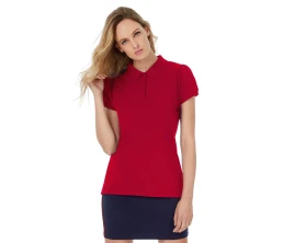 Рубашка поло женская Heavymill красная