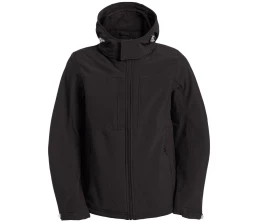 Куртка мужская Hooded Softshell черная