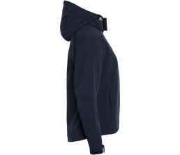 Куртка женская Hooded Softshell темно-синяя