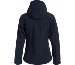 Куртка женская Hooded Softshell темно-синяя