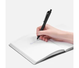 Ручка шариковая Prodir QS01 PRP-P Soft Touch, черная