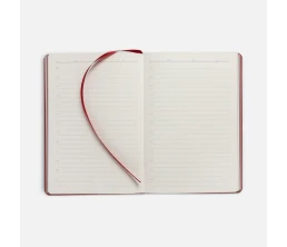 Ежедневник Shall, недатированный, красный
