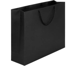 Пакет бумажный Ample Tote L, черный