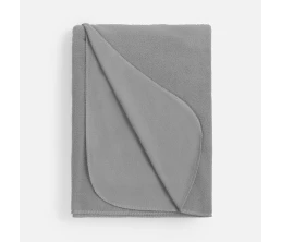 Флисовый плед Warm&Peace, серый