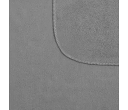 Флисовый плед Warm&Peace, серый