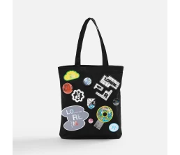 Холщовая сумка Avoska, черная