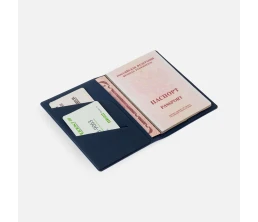 Обложка для паспорта Devon, синяя