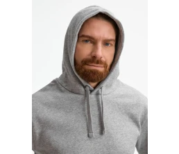 Толстовка унисекс Spencer, серый меланж