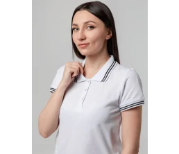 Рубашка поло женская Virma Stripes Lady, белая