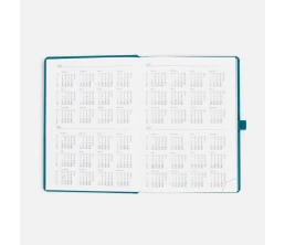Ежедневник Favor, недатированный, бирюзовый