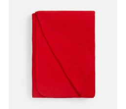 Флисовый плед Warm&Peace, красный