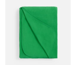 Флисовый плед Warm&Peace, зеленый
