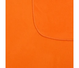 Флисовый плед Warm&Peace, оранжевый